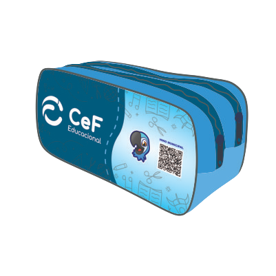 Estojo Escolar Duplo