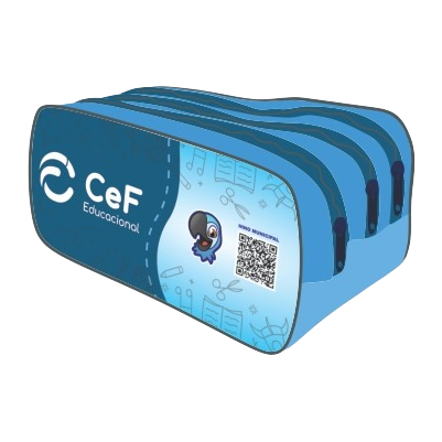 Estojo Escolar Triplo